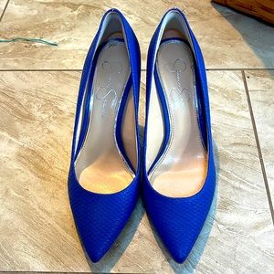 Jessica Simpson Blue Pumps